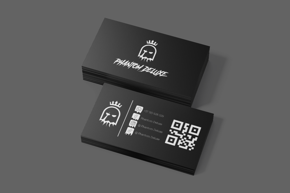 Mockup Tarjeta Phantom