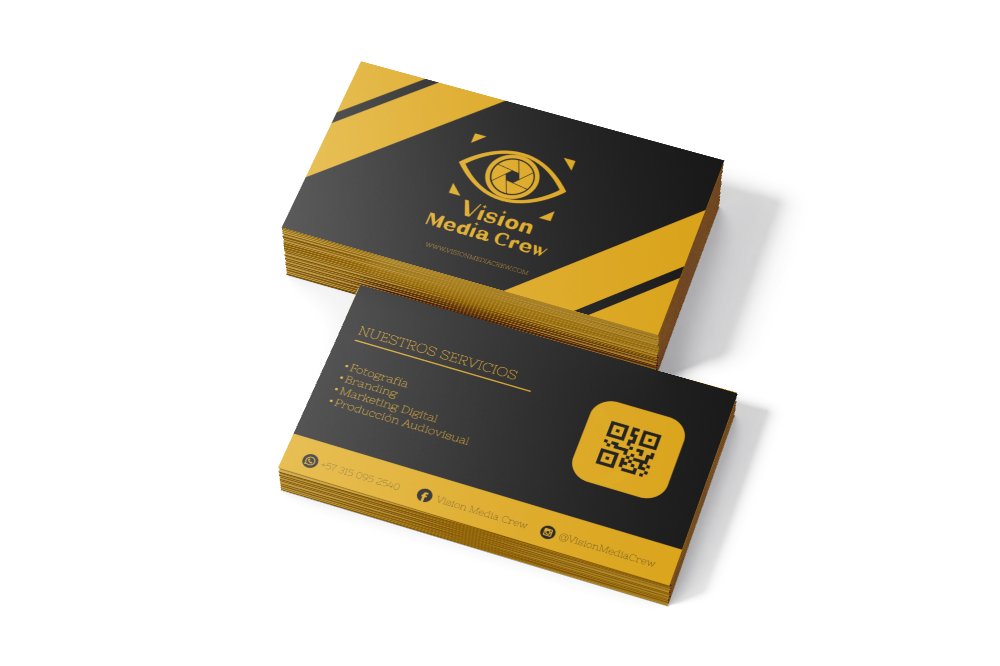 Mockup Tarjeta de Presentacion Vision